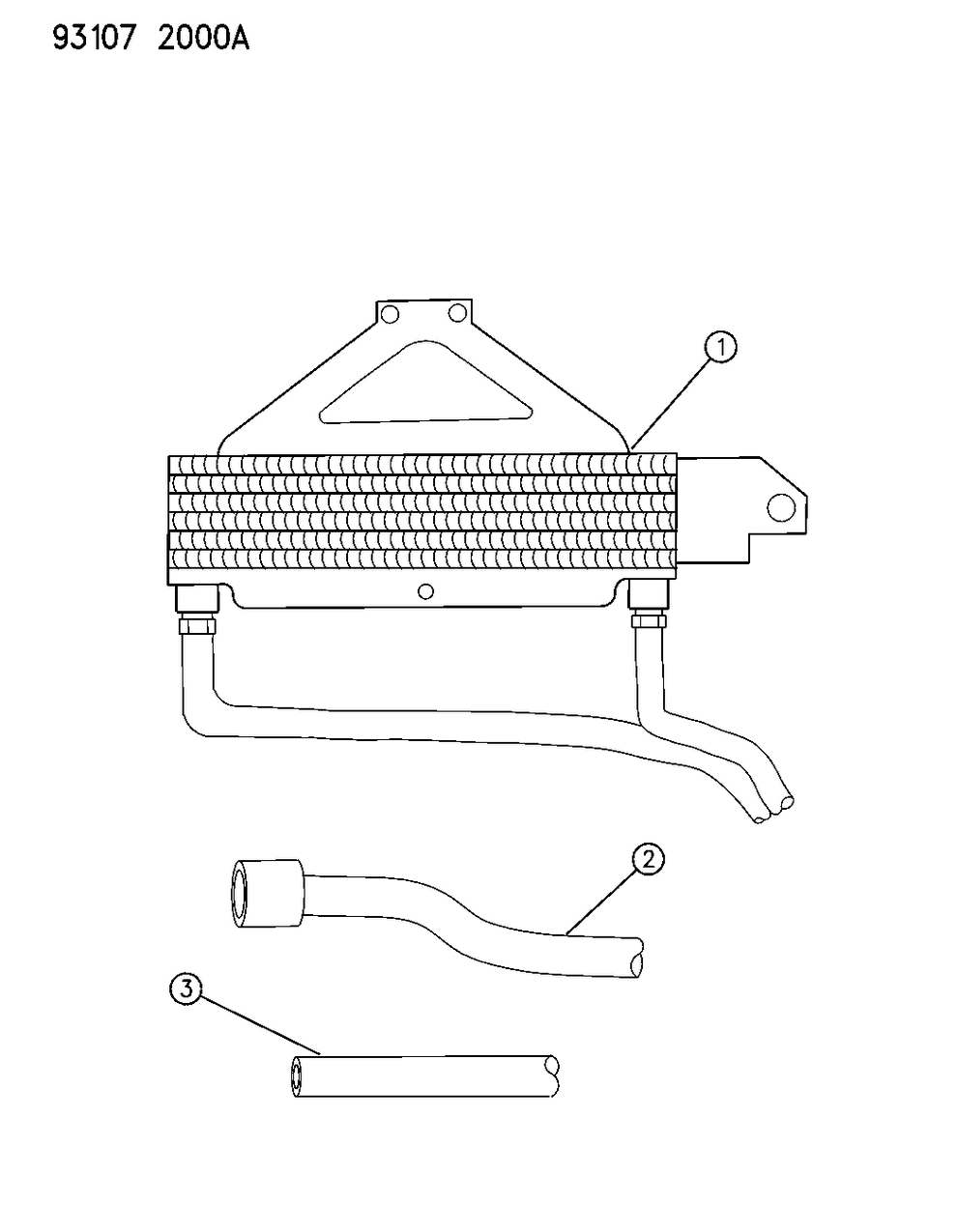 Mopar 4644952 Transmission Cooler