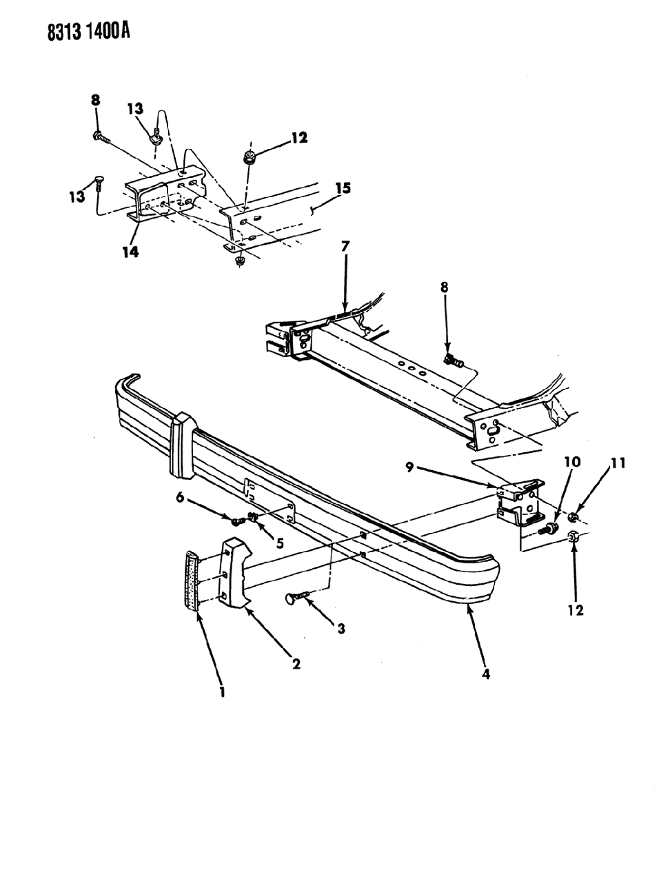 Mopar 4428385 Front Extension