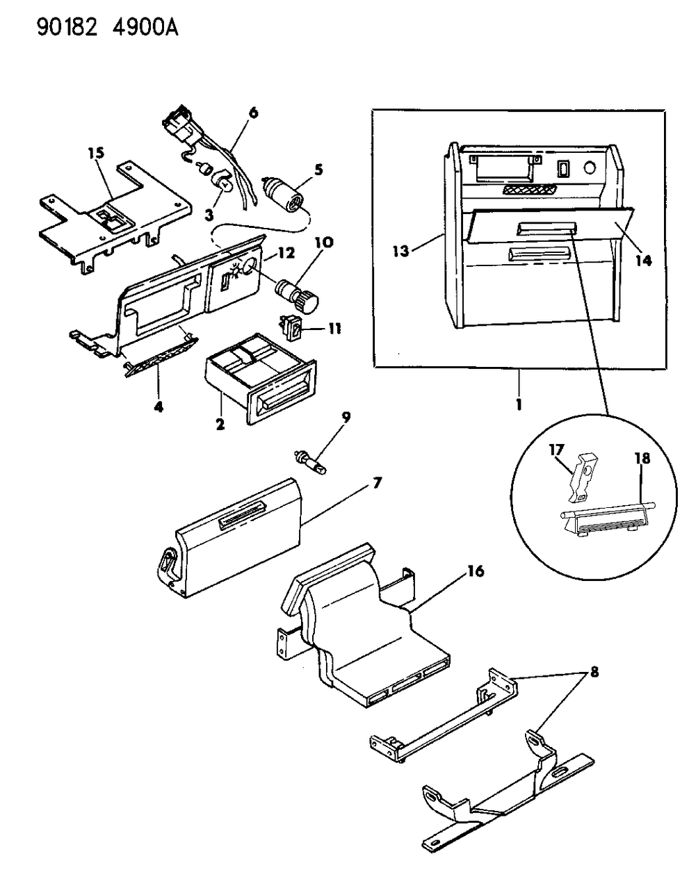 Mopar 4460655 Door, Lower