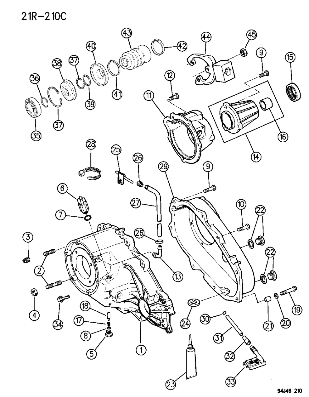 Mopar 56006901 Switch, Vacuum