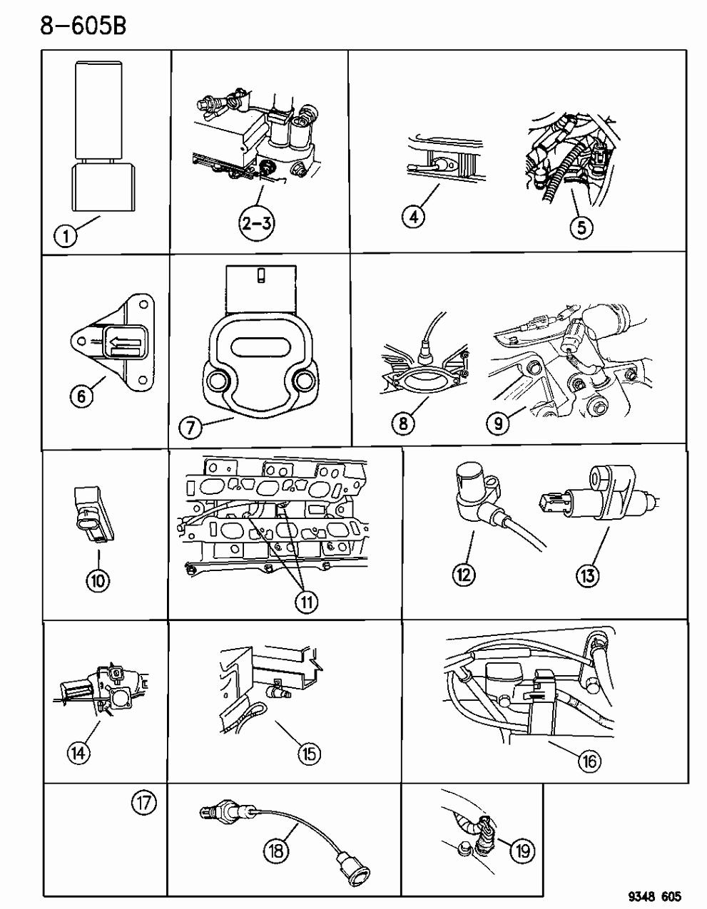 Mopar 4653069 Knock Sensor