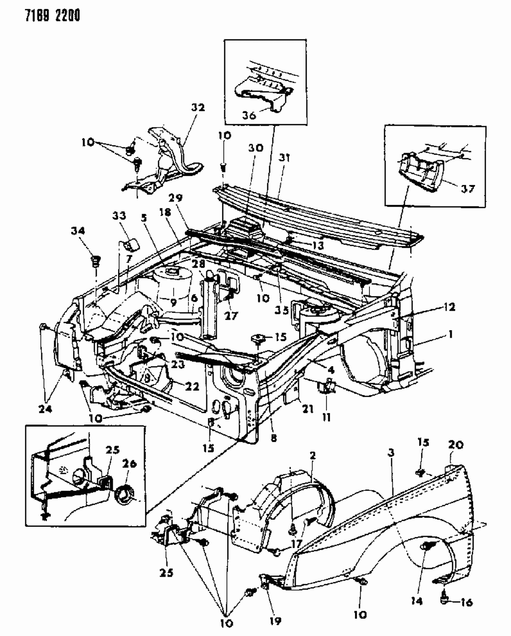 Mopar 4416118 Grille