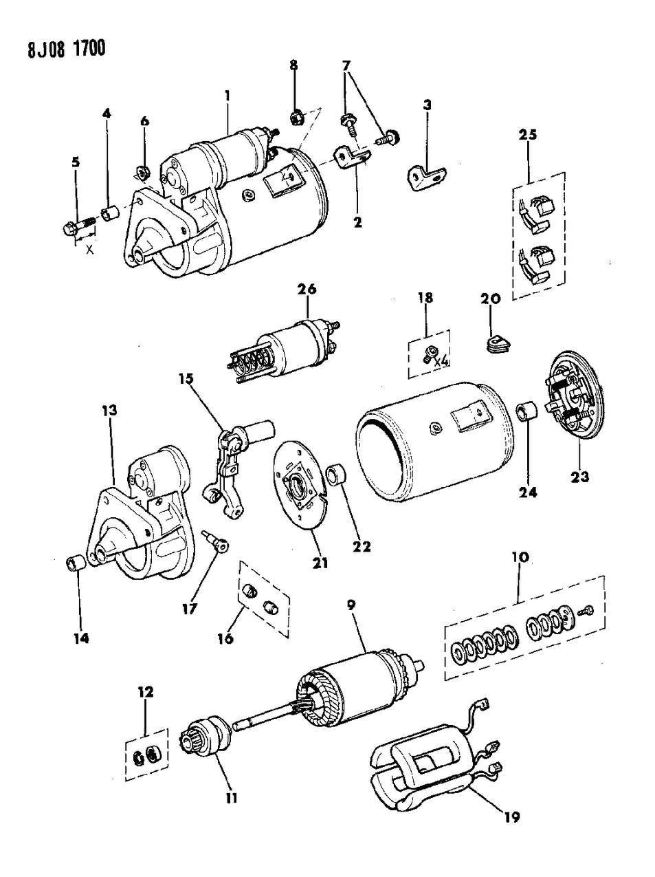 Mopar 83502054 Bearings