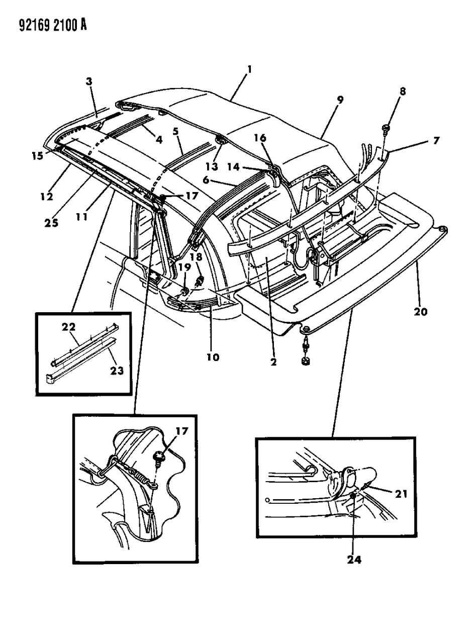 Mopar 5242262 Weatherstrip