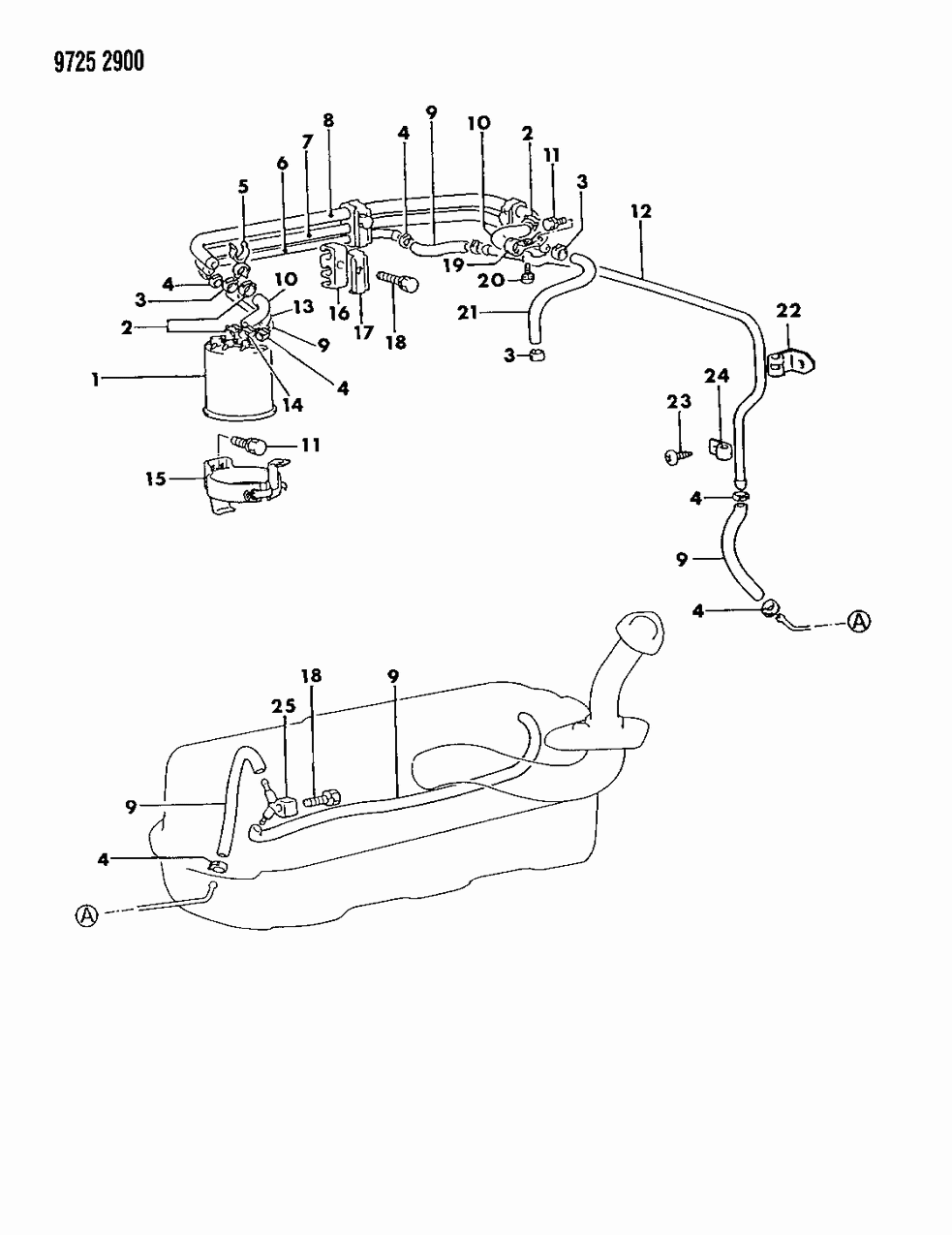 Mopar MS470475 Support, Clip - Up To October 1987