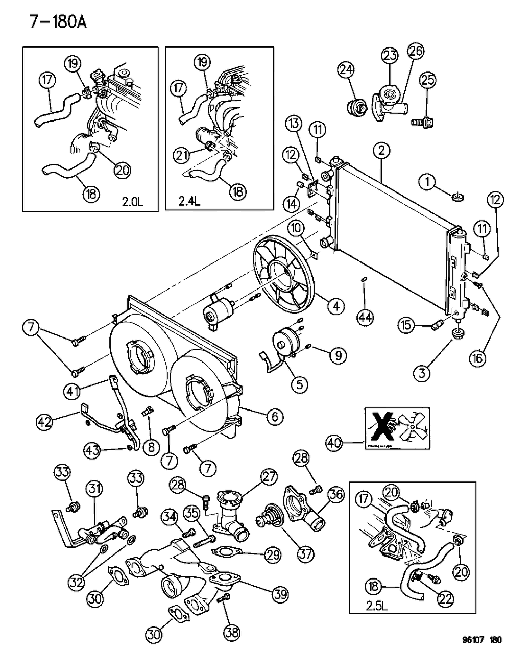 Mopar 4798896 Motor, Fan, W/Radio Frequency Interference Module