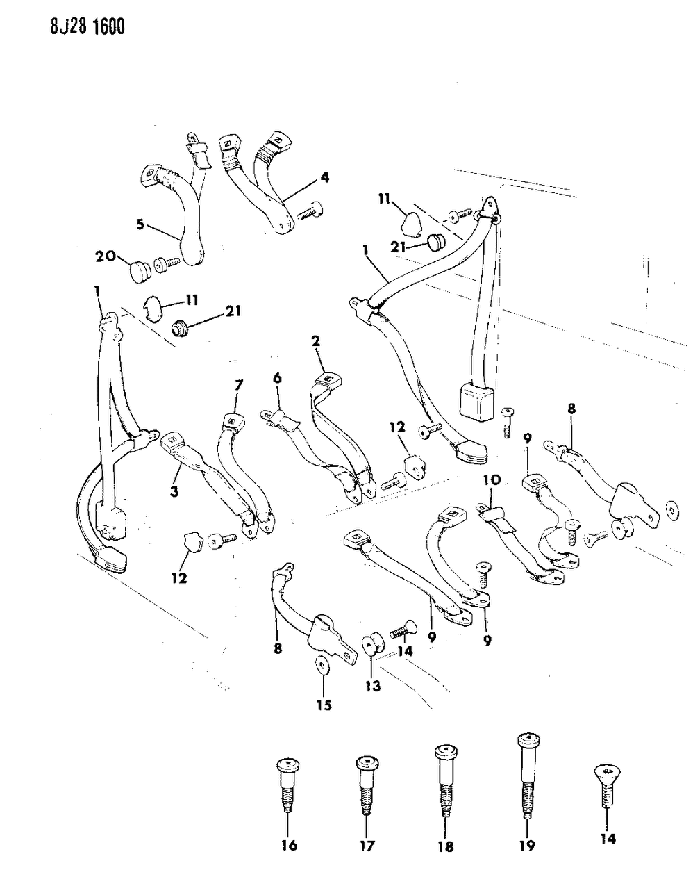Mopar 5AB22JY6 Plug, Button