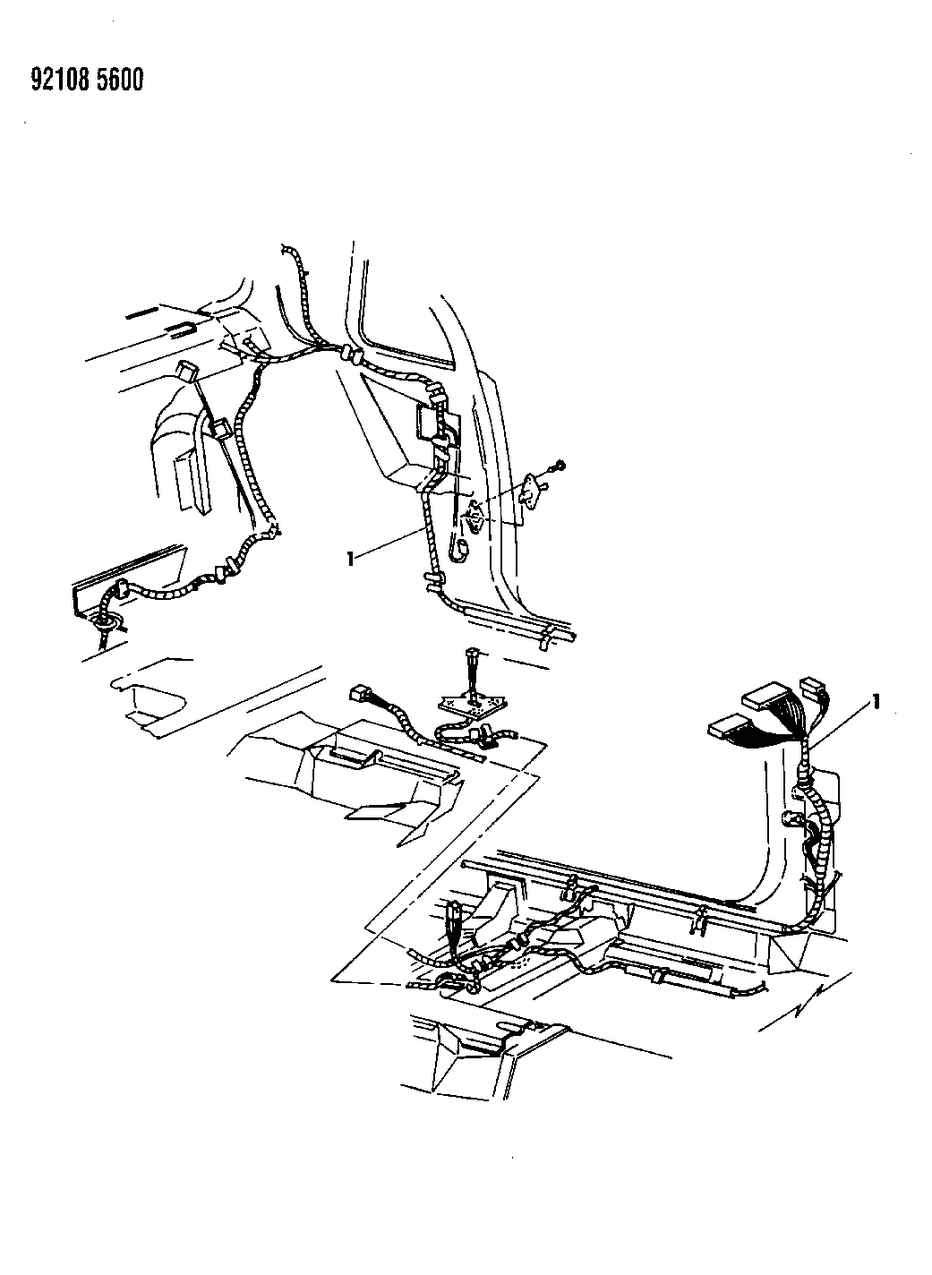 Mopar 4527466 Wiring, Body & Accessory