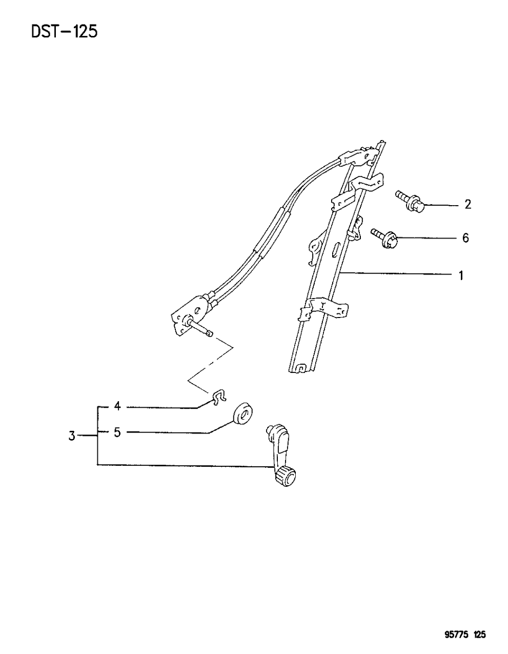 Mopar MB784686 Handle, Gray