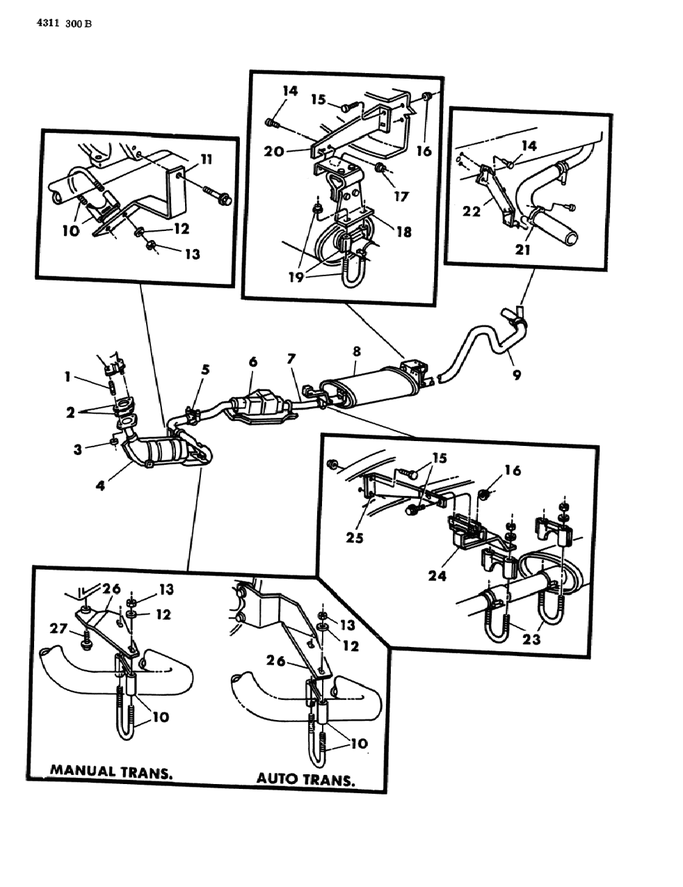 Mopar E0015037 Catalytic Converter