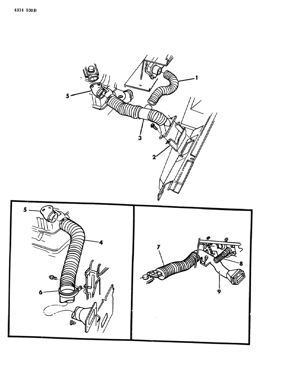 Mopar 4275566 Inlet Tube