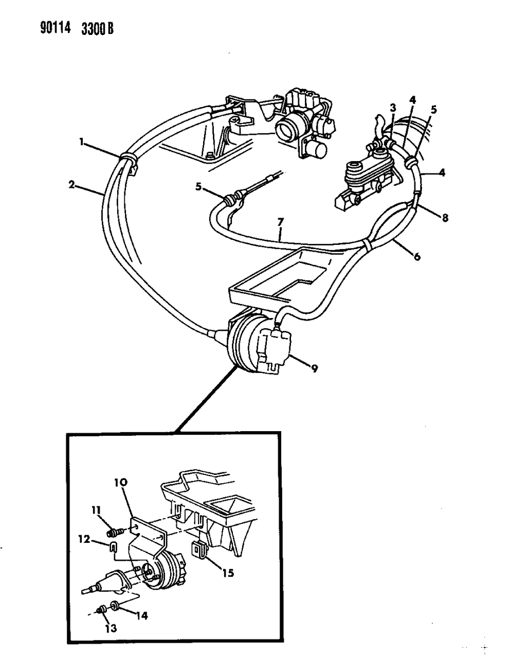 Mopar 4307218 Connector, Y 1/4 X 1/4 X 1/4