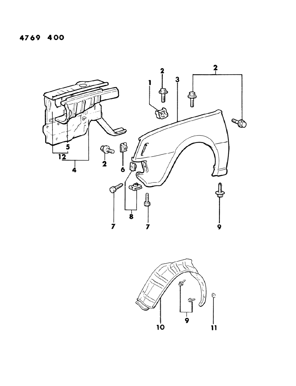 Mopar MS440192 Nut, Spring