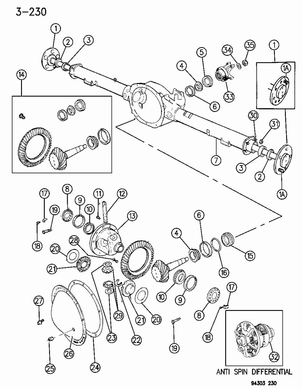Mopar 4761905 Axle Housing