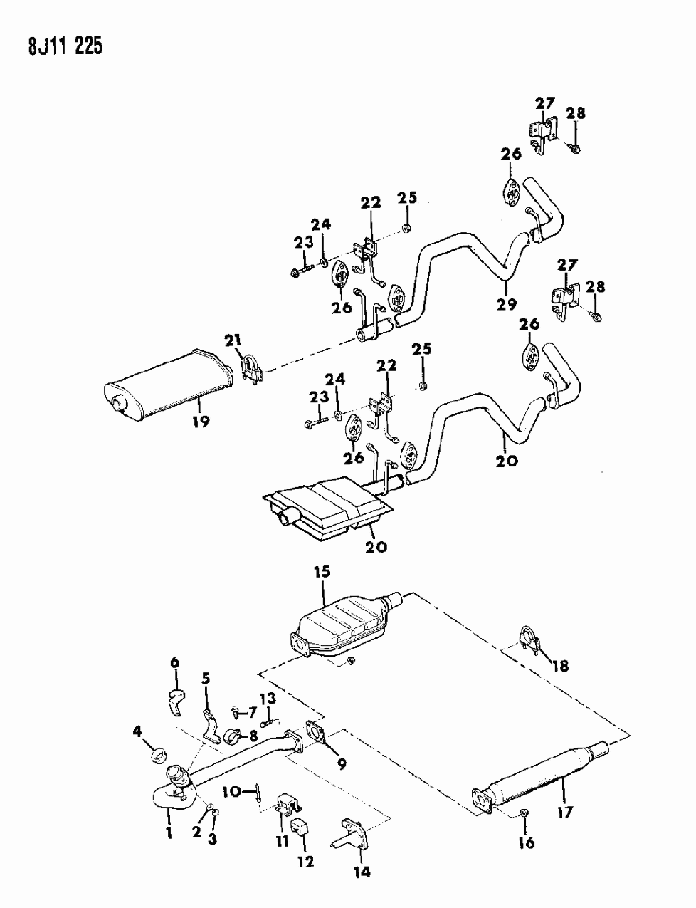 Mopar 52003940 Resonator, Leaded Fuel - KDX
