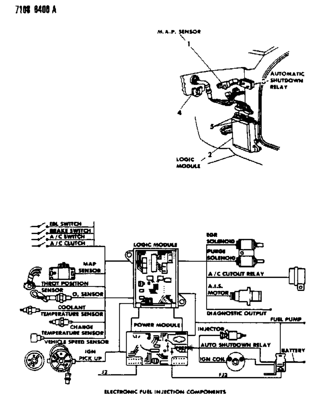 Mopar 5233164 Relay, Auto Shutdown (Fuel Pump)