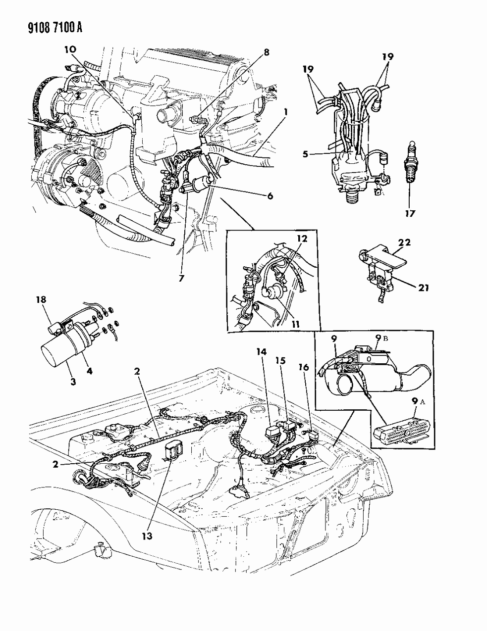 Mopar 4450782 Battery Cable