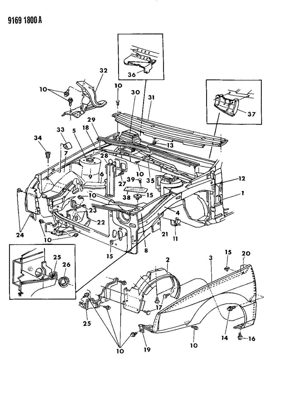 Mopar 4416118 Grille