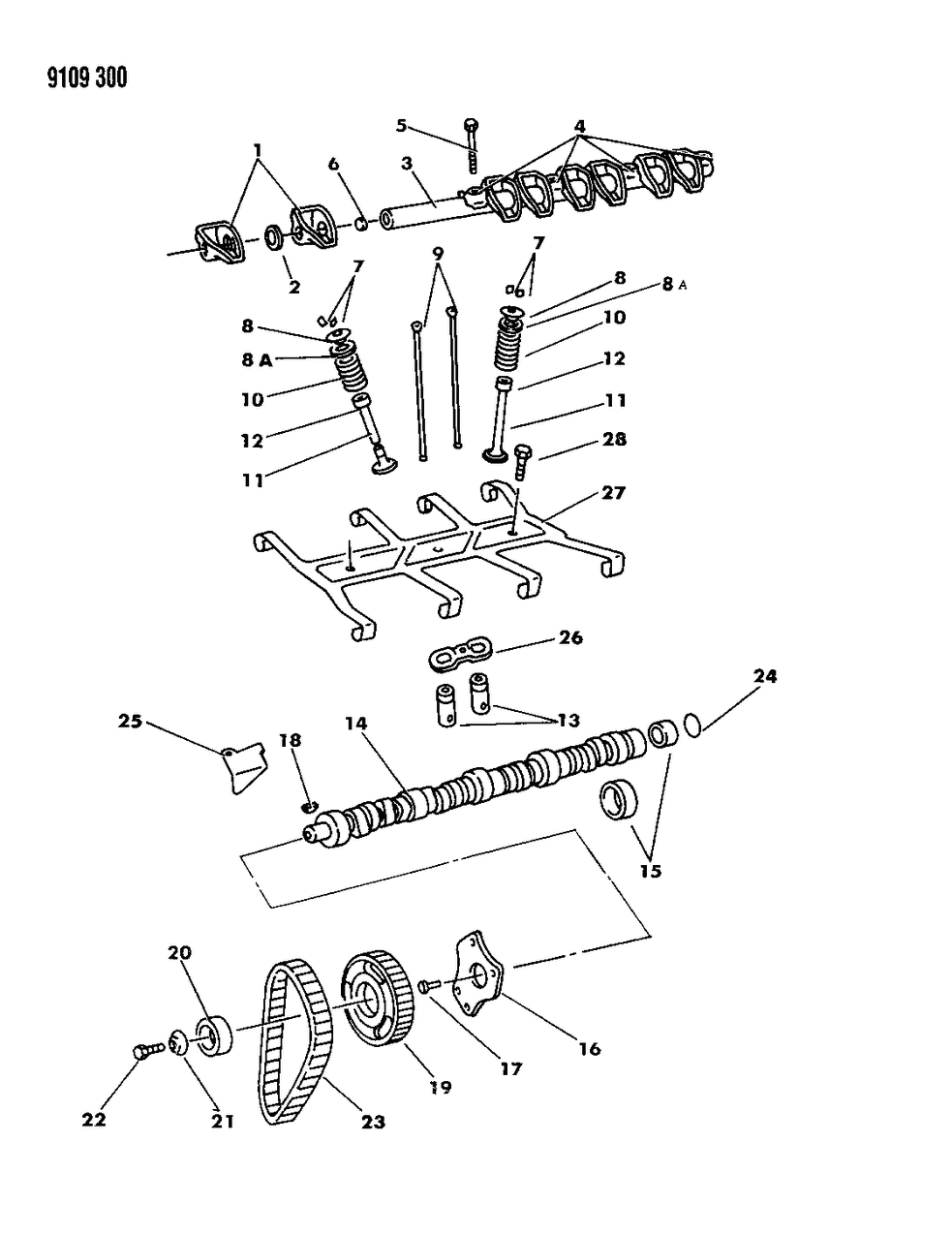 Mopar 4448305 Valve Springs, Pink