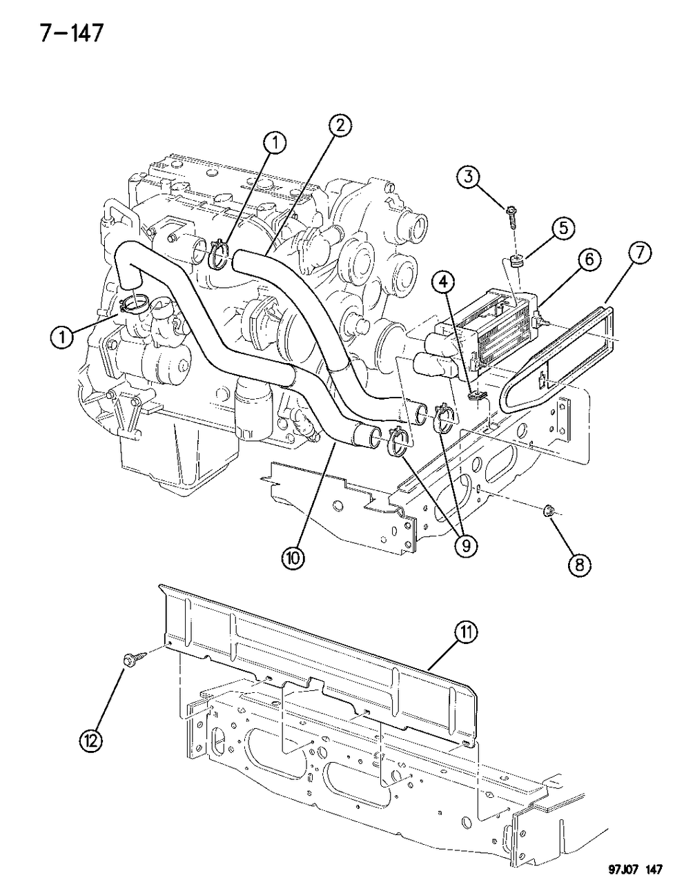 Mopar 52079497 Hose, Inlet