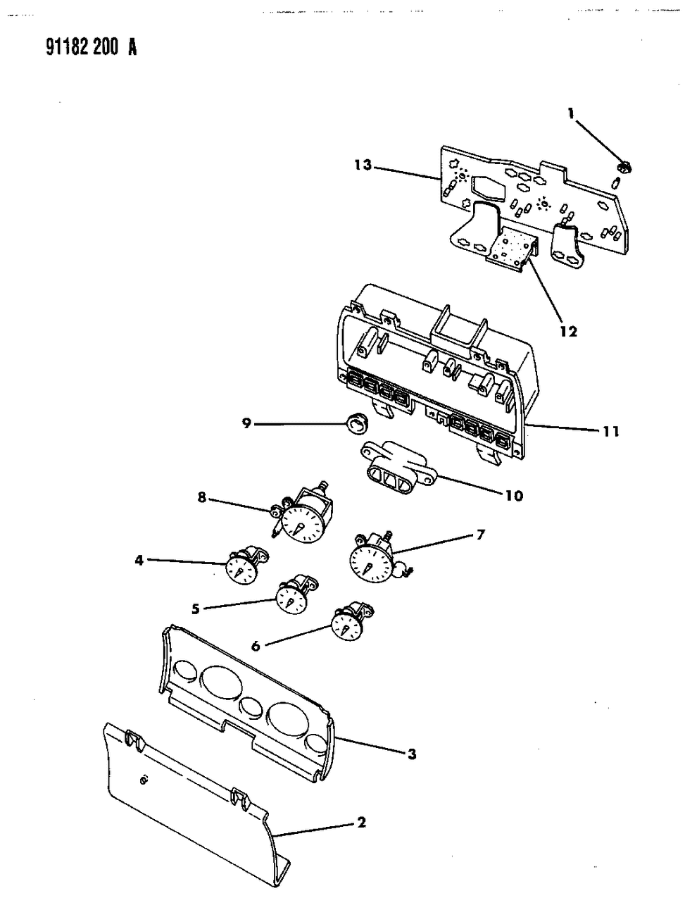 Mopar 4437683 Circuit Board