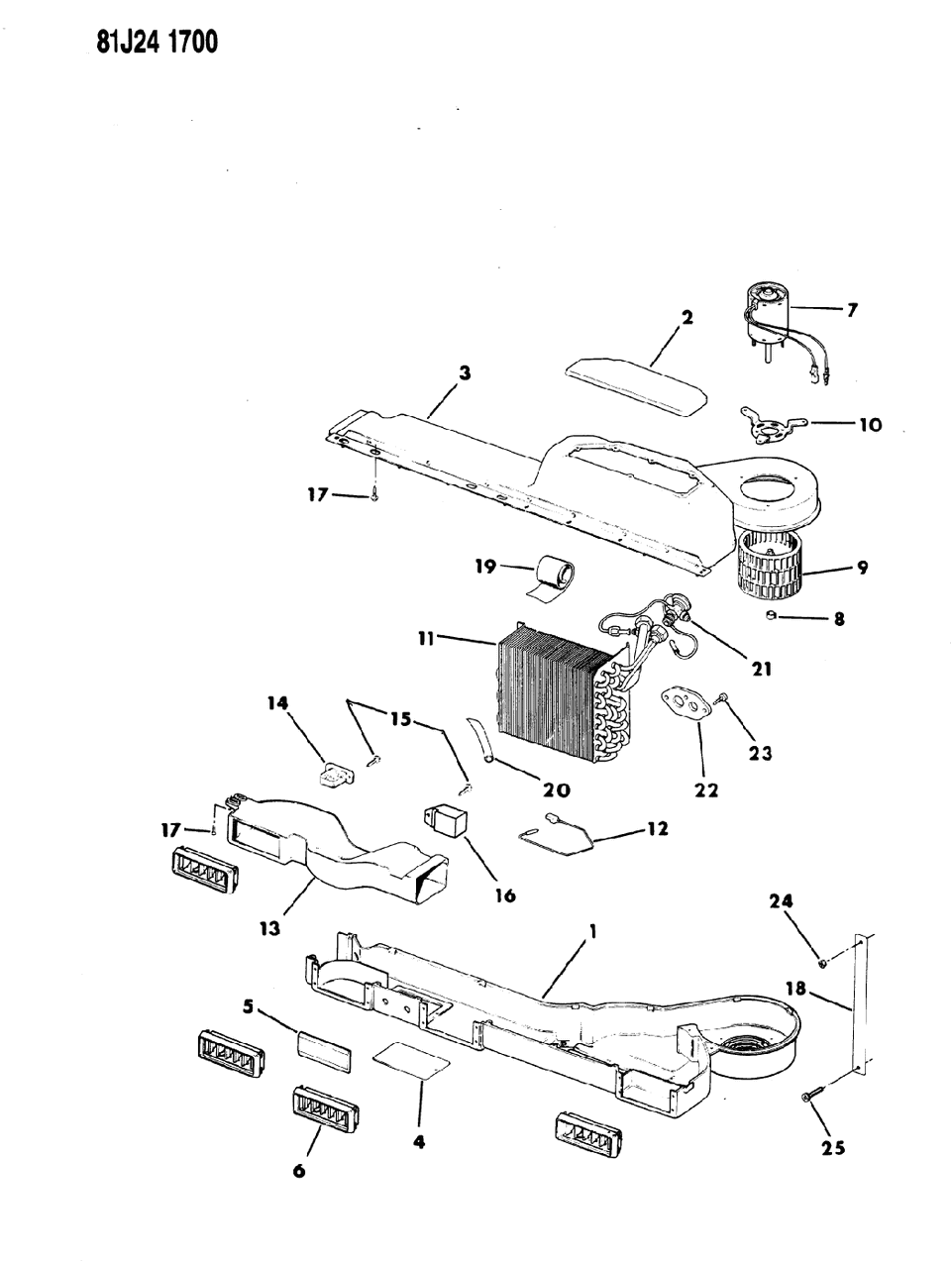 Mopar 56002007 Blower Motor