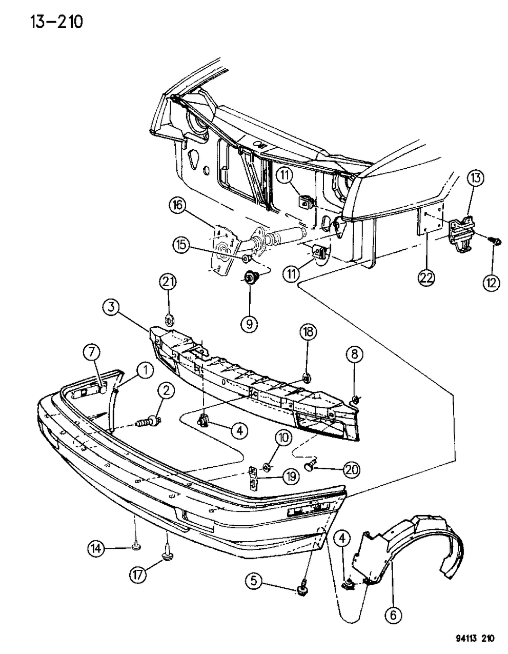Mopar 4451866 License Bracket