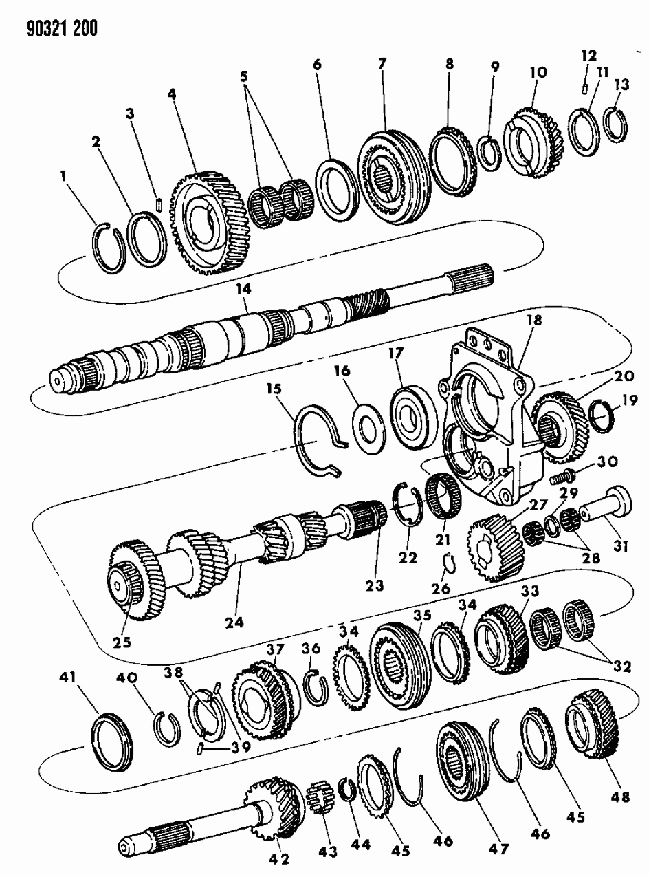 Mopar 4338305 Wheel Bearings, Front