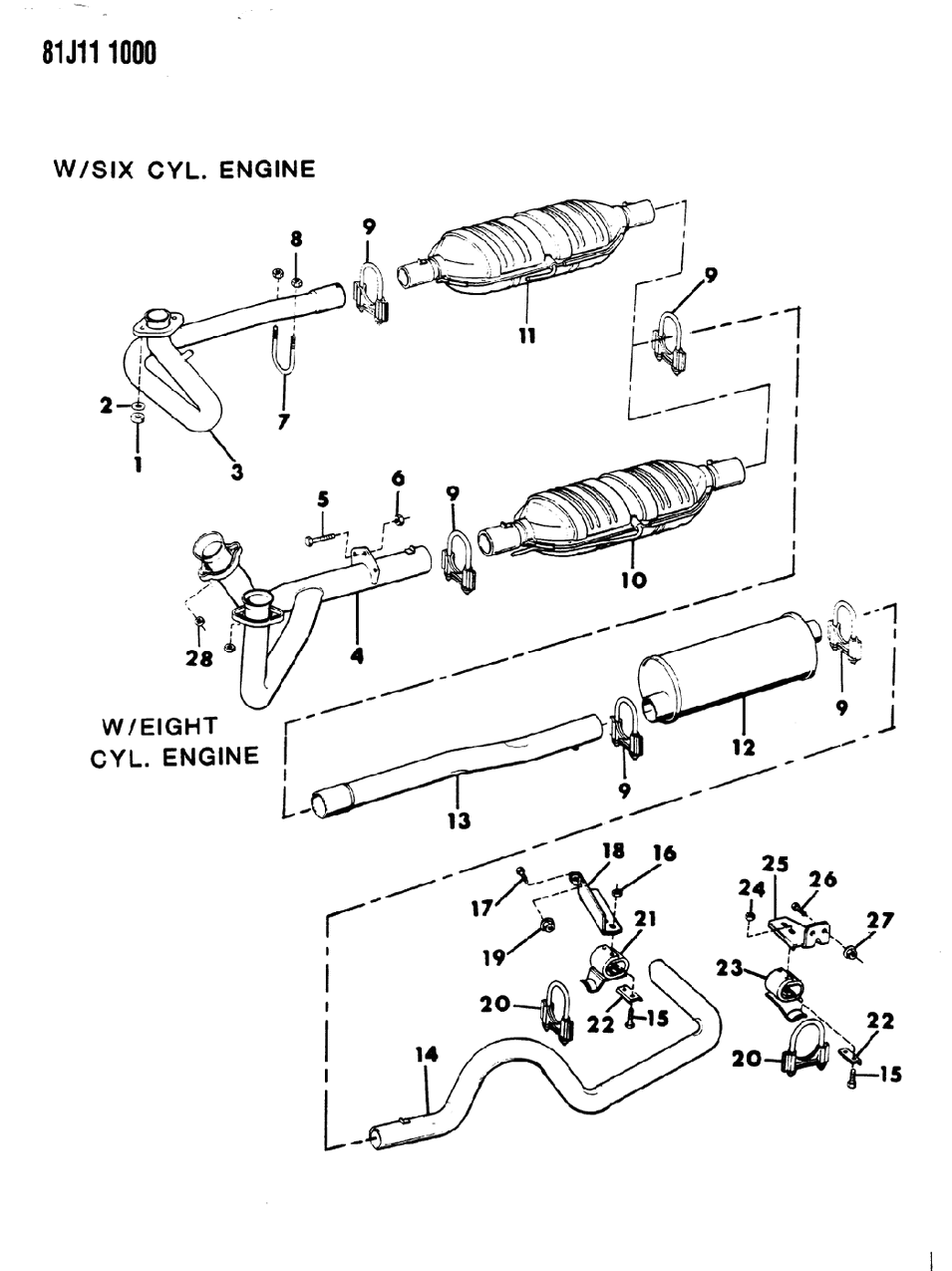 Mopar E0015032 Catalytic Converter