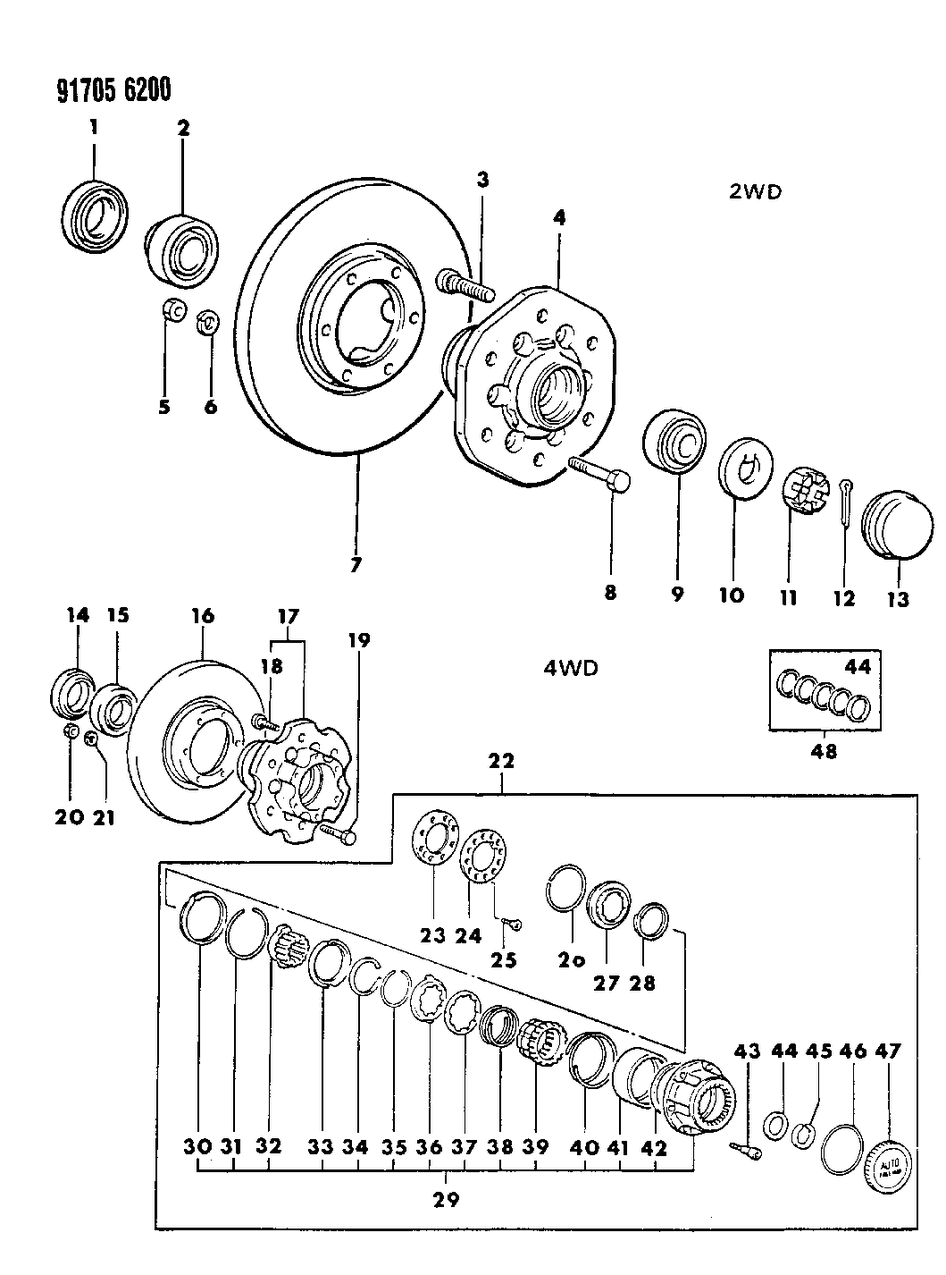 Mopar MT141137 Nut, Slotted