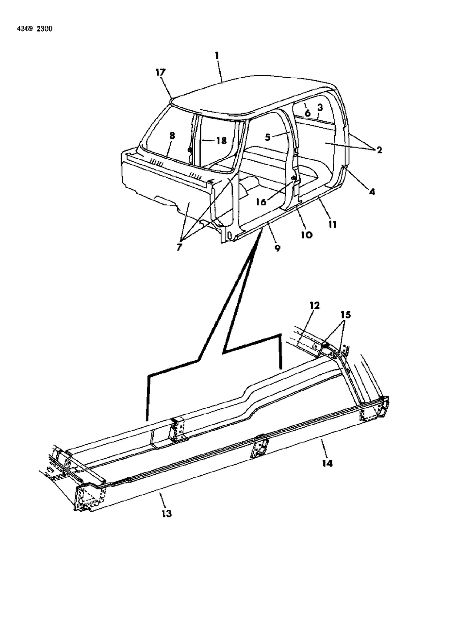 Mopar 4212194 Panel, Rear, Outer, W/O Hole
