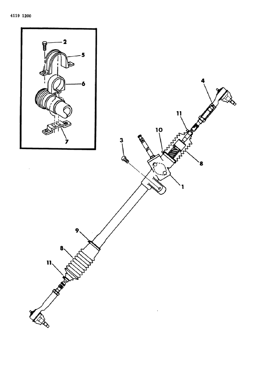 Mopar 5205227 Steering Gear Bushing
