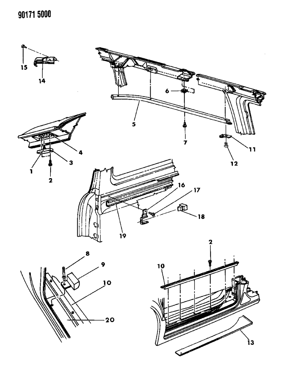 Mopar 4520040 Wedge