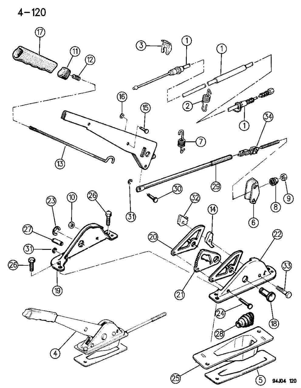 Mopar 56007089 Parking Brake Warning Switch
