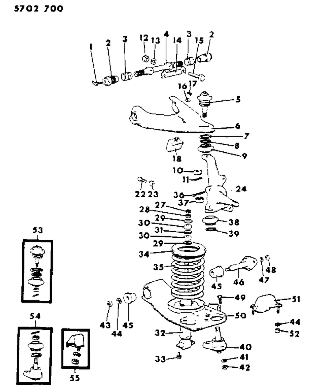 Mopar MB176283 Ball Joint, Lower