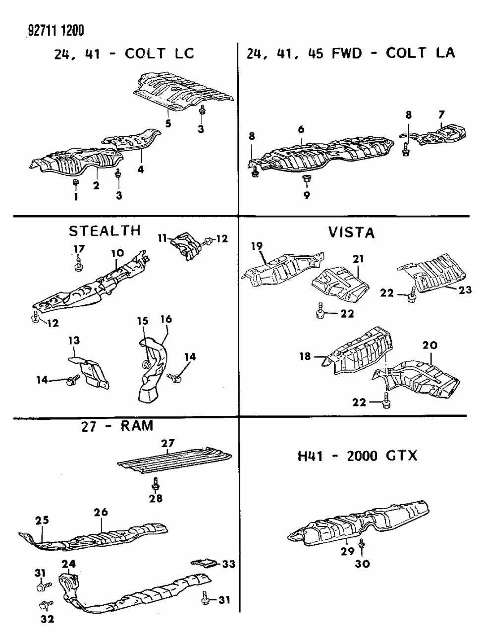 Mopar MF140456 Bolt, Heat Protector , (10X16)