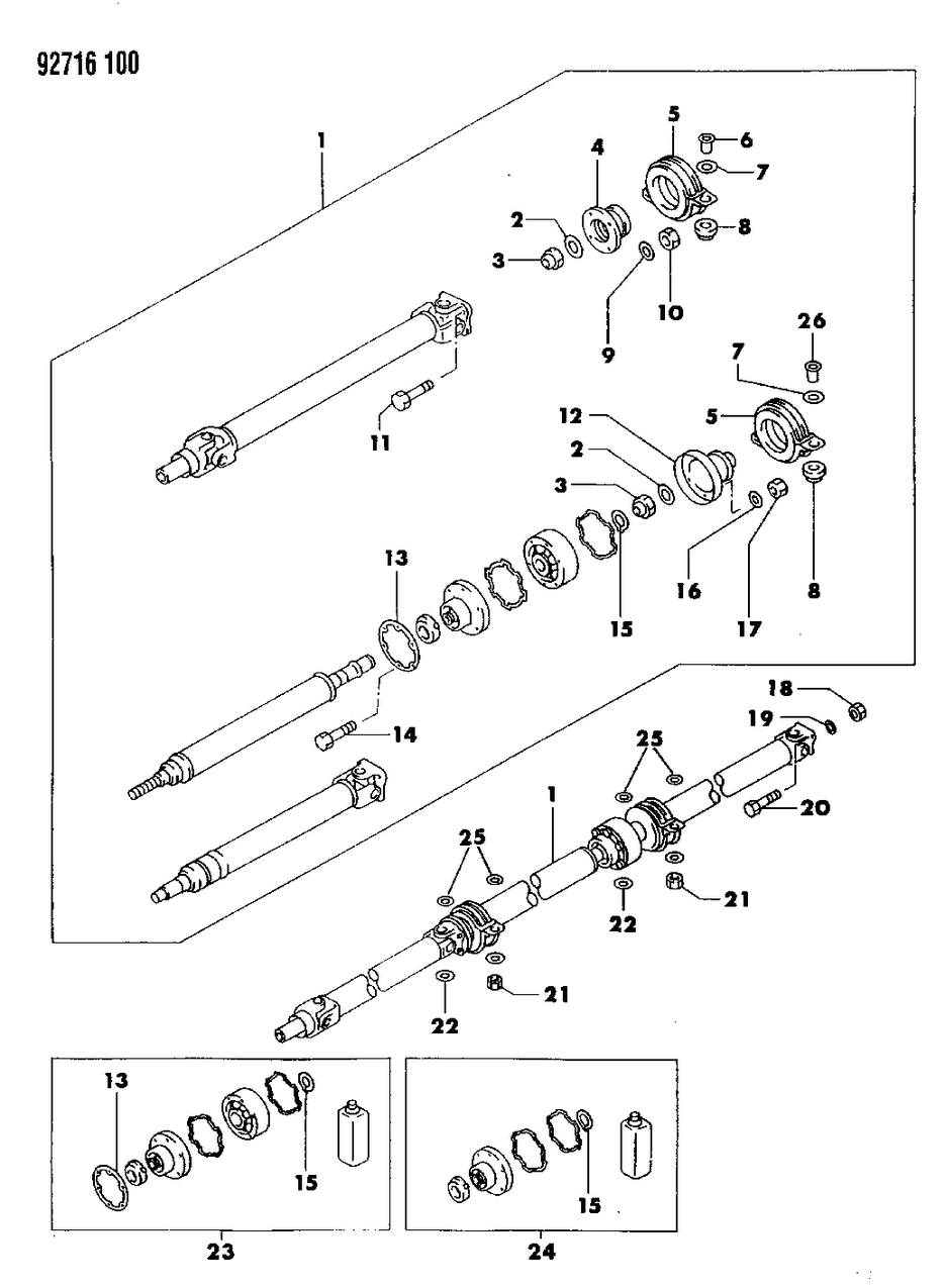 Mopar MB837572 Boot Kit