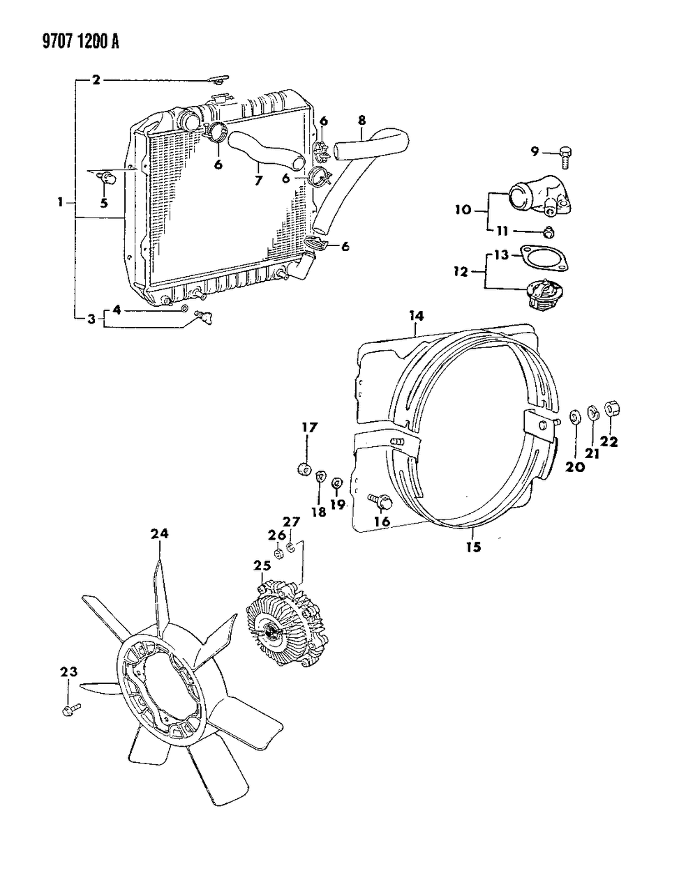 Mopar MS100232 Bolt, Flange (6X14)