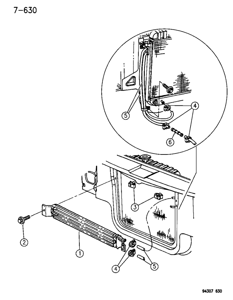 Mopar 52027994 Tube, Auxiliary Cooler