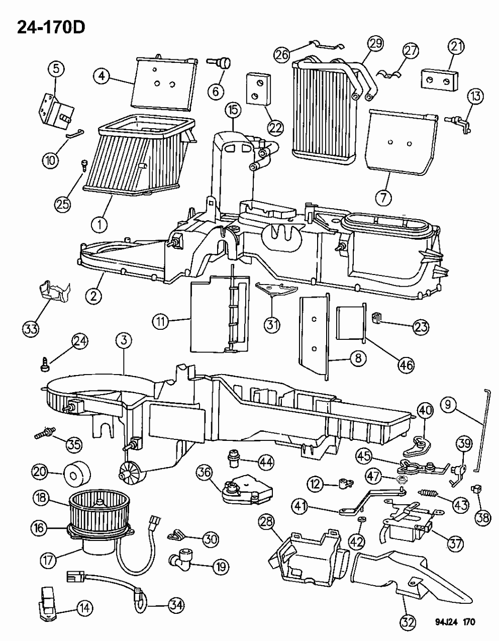 Mopar 4723518 Evaporator, Core