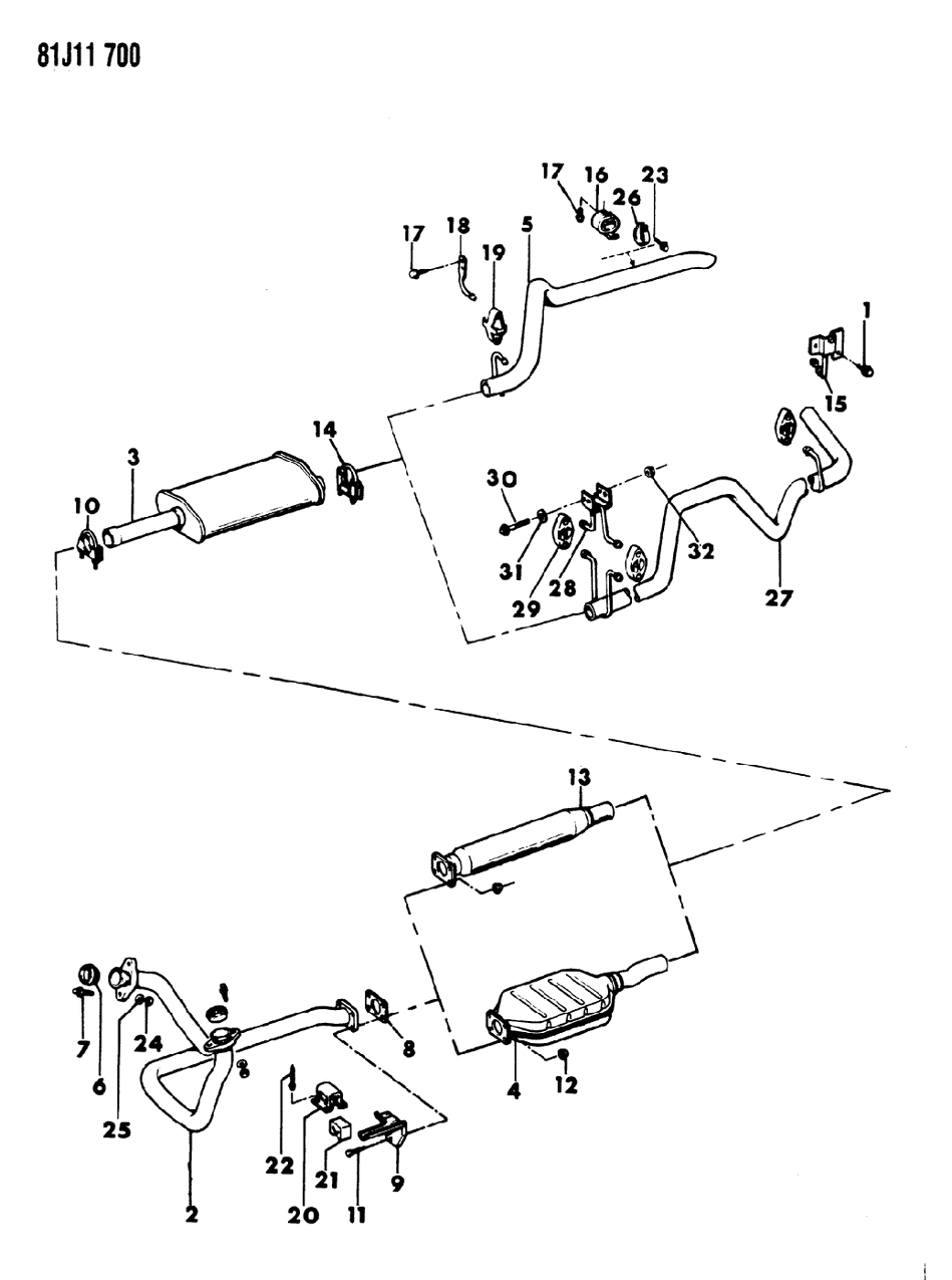 Mopar E0035335 Clamp W/131" Wheelbase