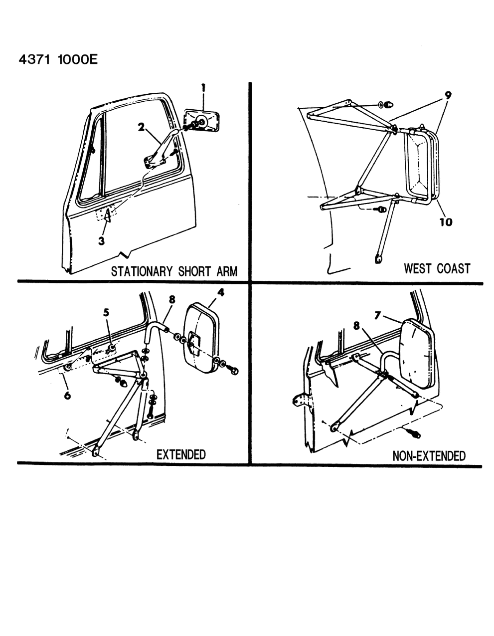 Mopar 4216040 Mirror