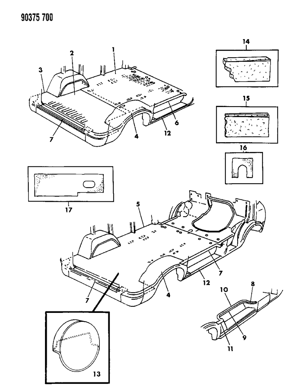 Mopar 5AX86KC5 Scuff Plate, Rear