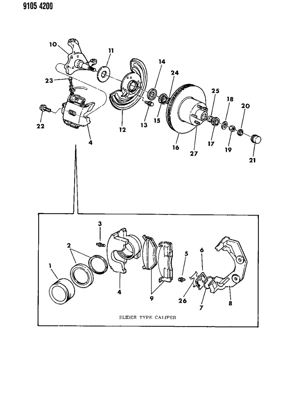 Mopar 1671465 Wheel Bearing, Rear Outer