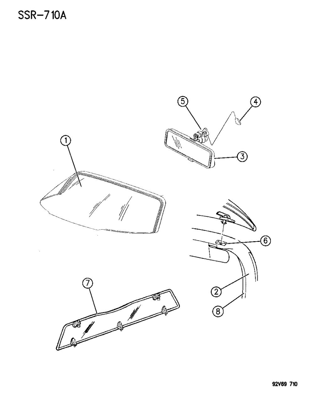 Mopar 4778549 Cover, Toupette Attach, Right