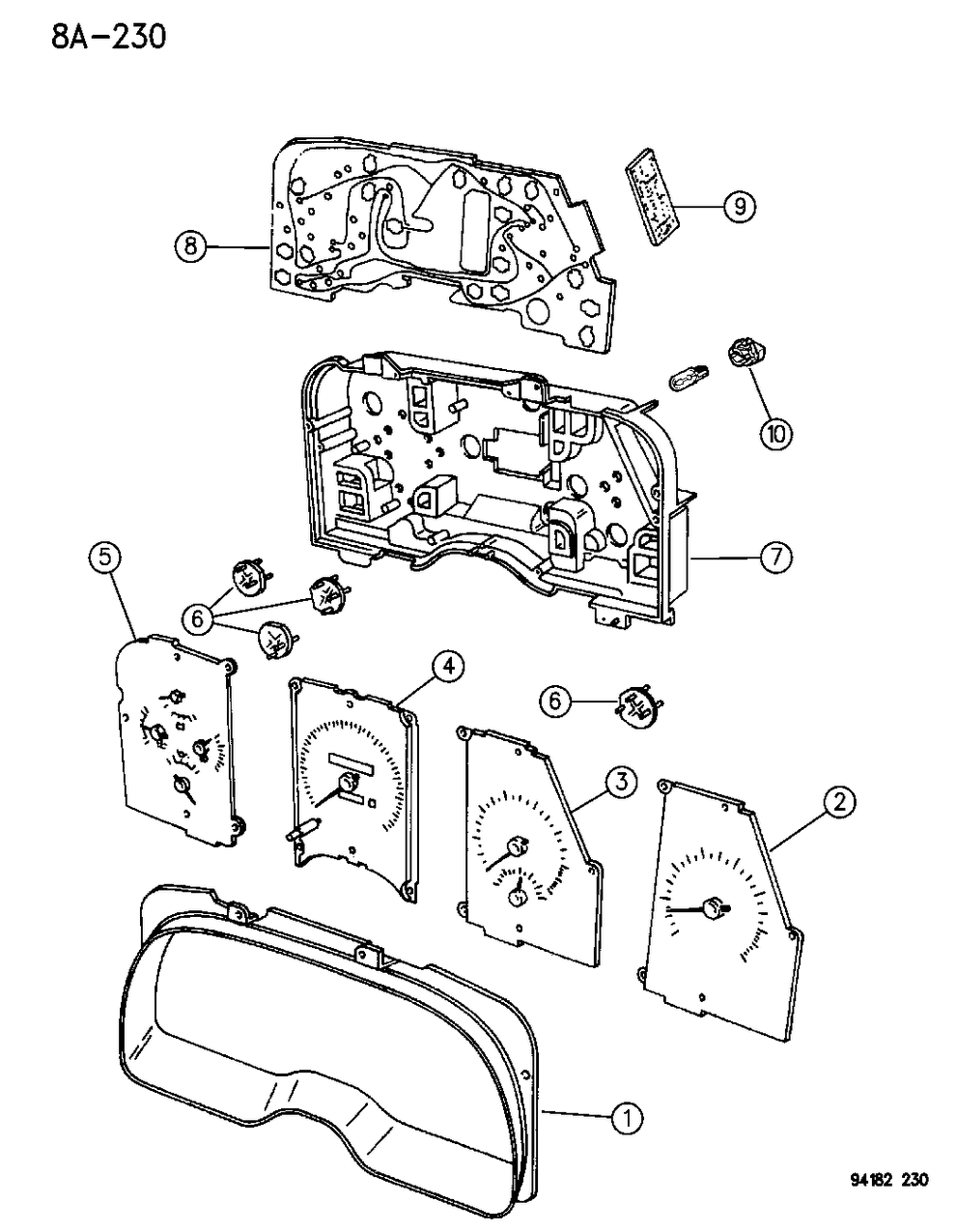 Mopar 4723135 Fuel Gauge
