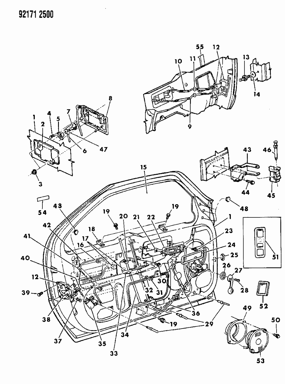 Mopar GS13LW7 Handle, Exterior