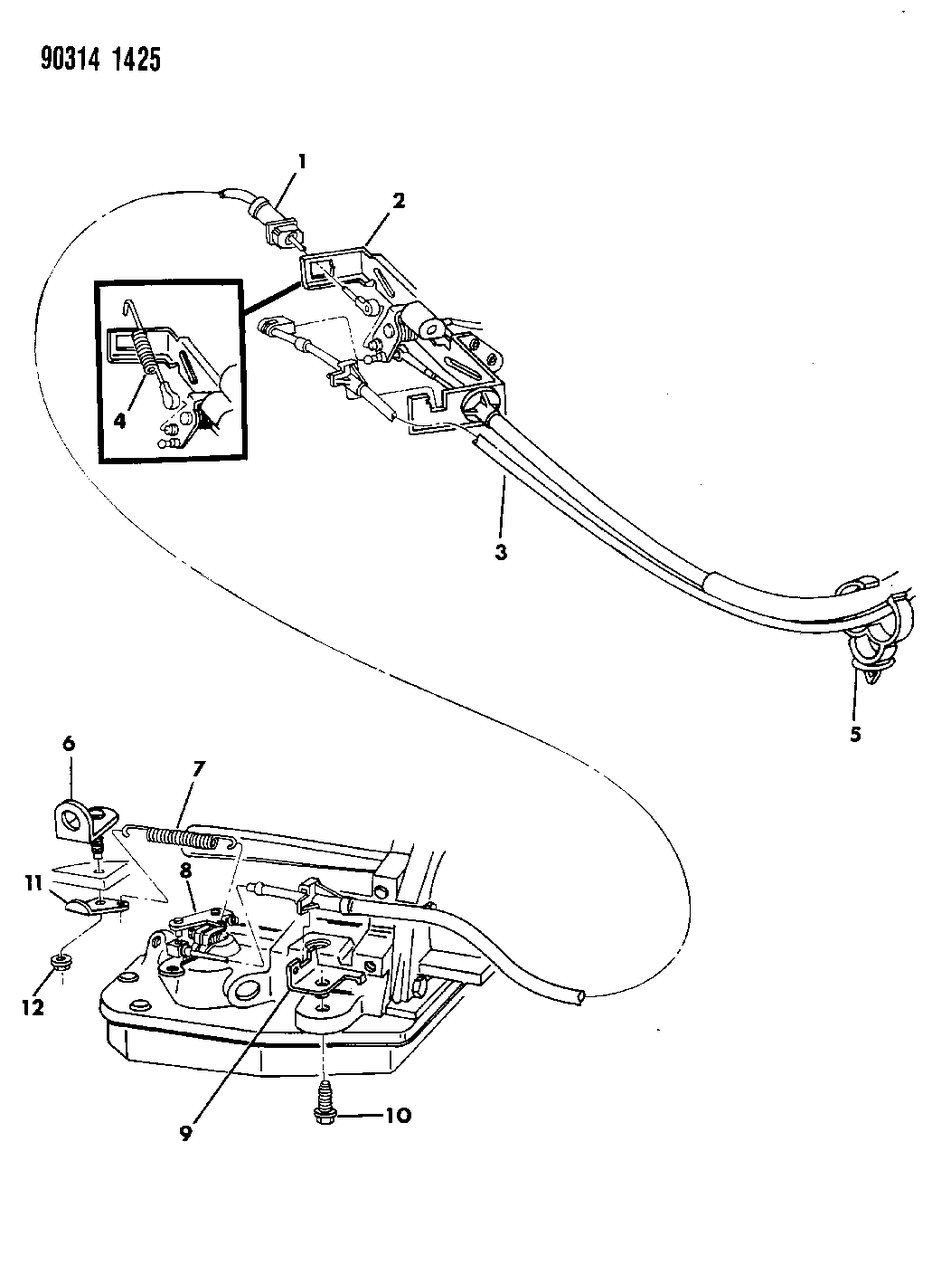 Mopar 53009088 Lever, Throttle Valve Control, With/Automatic Transmission