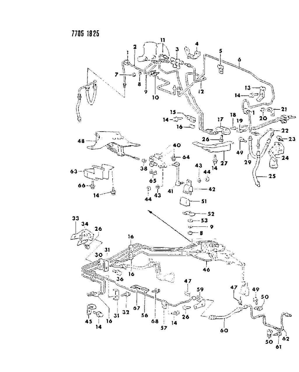 Mopar MB316561 Grommet, Fluid Line (24.5)