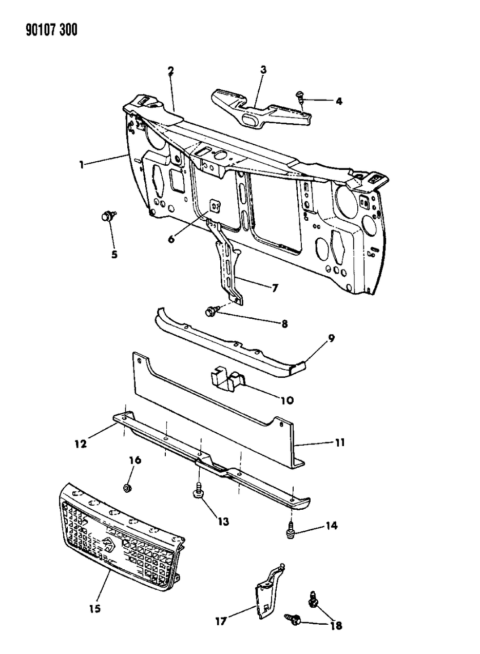 Mopar 4494959 Nameplate